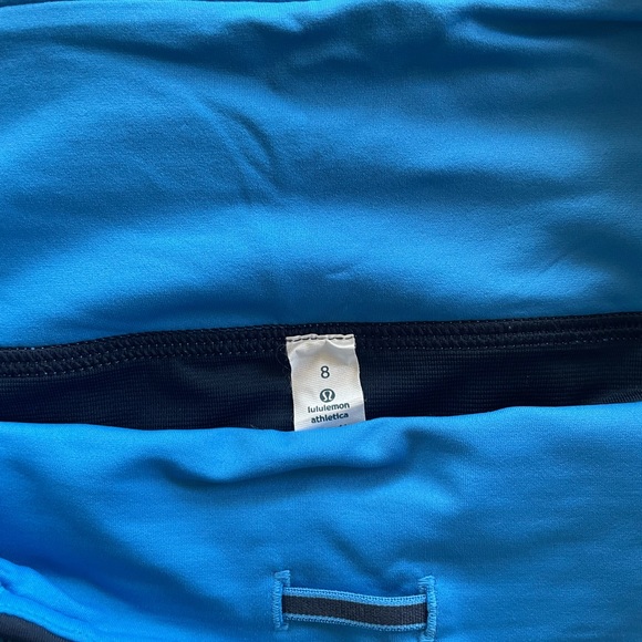 Lululemon shorts. Great condition Size 8. Small zipper pocket in back. - Picture 3 of 3